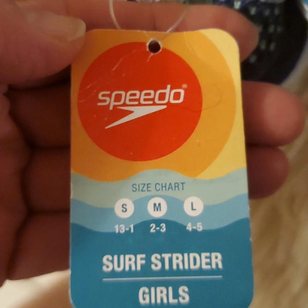 Speedo Junior Surf Strider Water Shoes - Sail/Blue